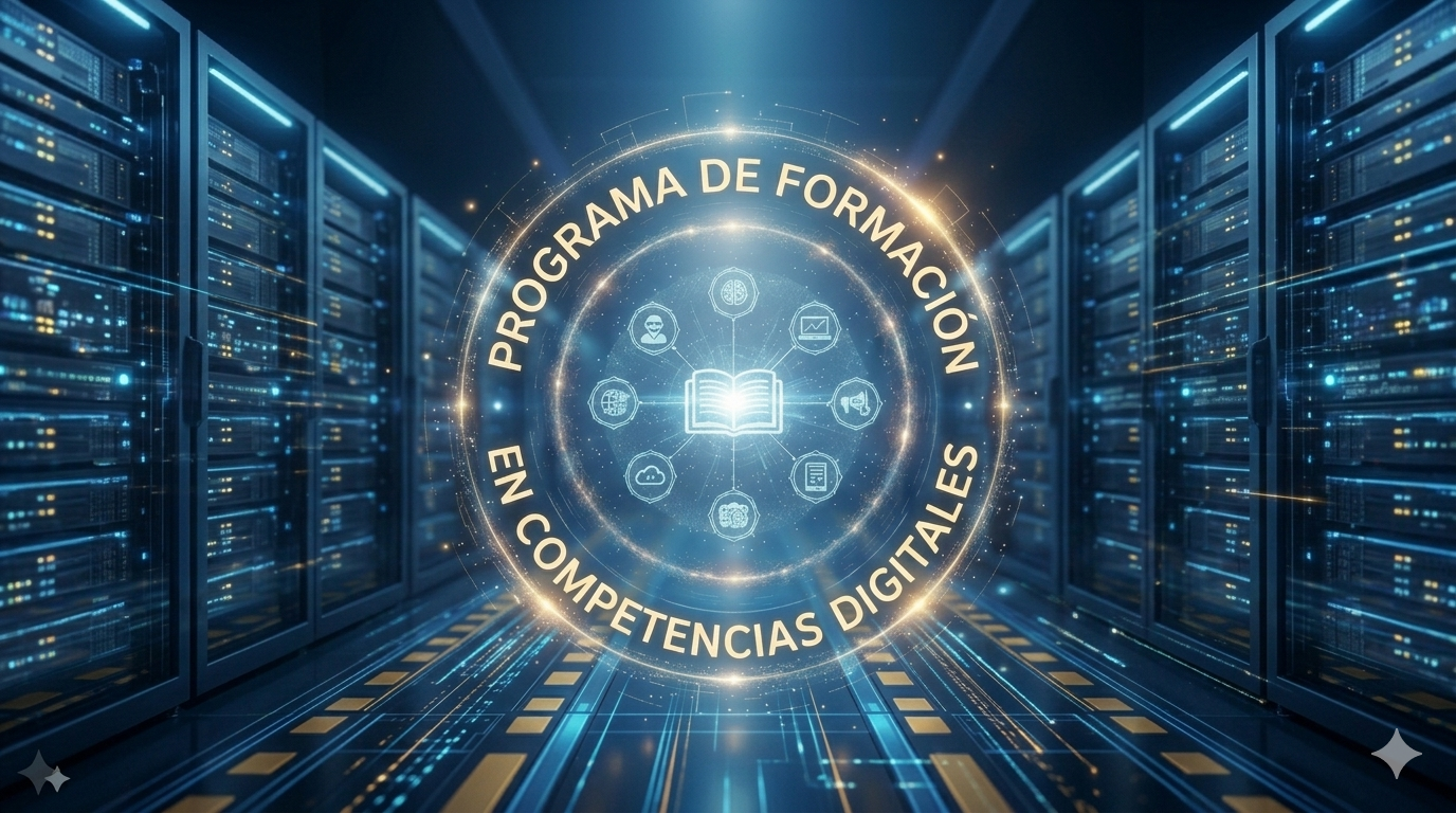 Imagen ilustrativa: PROGRAMA DE FORMACIÓN EN COMPETENCIAS DIGITALES